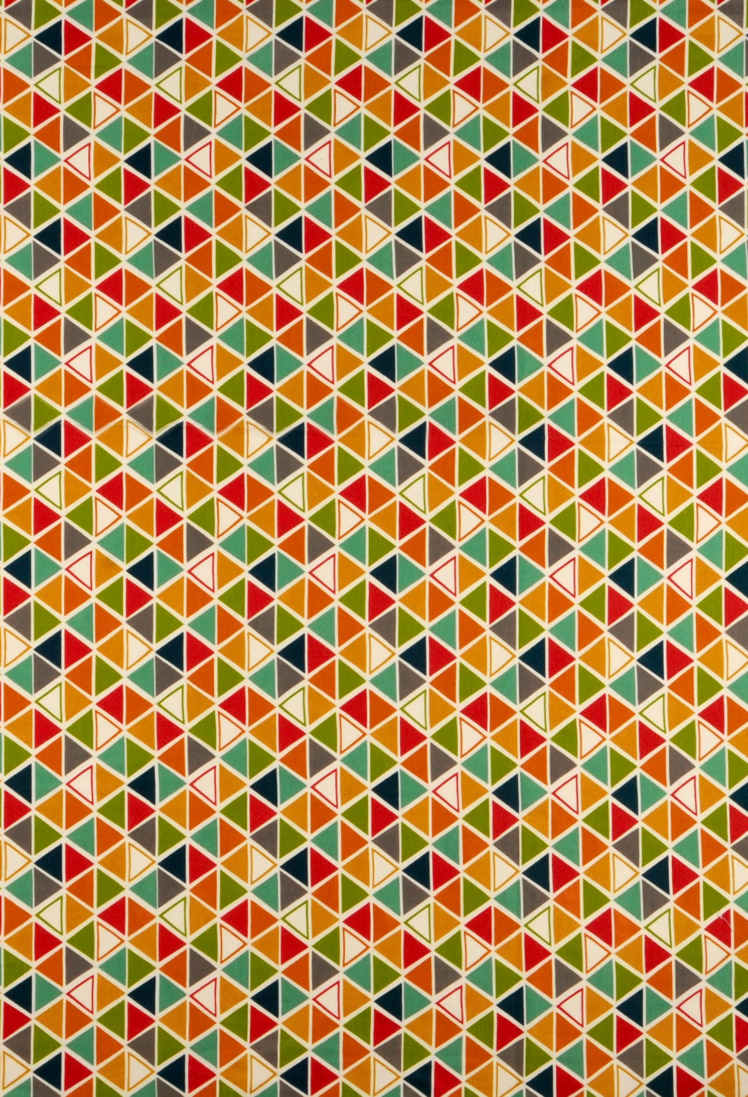 Art on fabric and glass